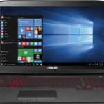 Asus - Republic of Gamers 17.3" Touch-Screen Laptop - Intel Core i7 - 8GB Memory - 1TB Hard Drive - Soft-Touch Black/Silver Metal