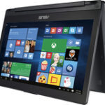 Asus - 2-in-1 13.3" Touch-Screen Laptop - Intel Core i5 - 6GB Memory - 1TB Hard Drive - Black Hairline