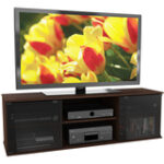 Sonax - TV Stand for TVs Up to 68" - Maple