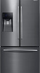 Samsung - 24.6 Cu. Ft. French Door Refrigerator - Black Stainless
