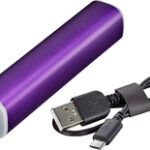 Insignia™ - Portable Charger - Purple