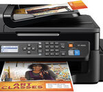 Epson - WorkForce ET-4500 EcoTank Wireless All-In-One Printer - Black