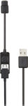 Scosche - smartSTRIKE 3' 2-in-1 Charge-and-Sync Cable - Black