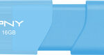 PNY - Attaché 3 16GB USB 2.0 Type A Flash Drive - Blue