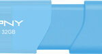 PNY - Attaché 3 32GB USB 2.0 Type A Flash Drive - Blue
