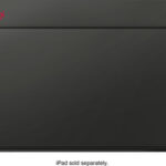 Logitech - BLOK Folio Keyboard Case for Apple® iPad® Air 2 - Black