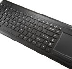 Insignia™ - Wireless Keyboard with Touchpad - Black