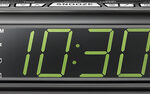 Insignia™ - Digital AM/FM Dual-Alarm Clock - Black