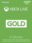 Microsoft - Xbox Live 12 Month Gold Membership
