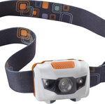 Insignia - LED Headlamp - White/Gray/Orange