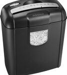 Insignia™ - 6-Sheet Crosscut Shredder - Black