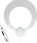 Antennas Direct - ClearStream Eclipse Amplified Indoor HDTV Antenna - Gray