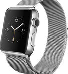 Apple - Apple Watch™ 38mm Stainless Steel Case - Milanese Loop