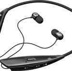 LG - Tone Ultra Bluetooth Stereo Headset - Black
