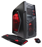 CyberPowerPC - Gamer Ultra Desktop - AMD FX-Series - 8GB Memory - 1TB Hard Drive - Black/Red - Image 1