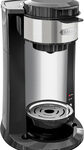 Bella - DualBrew Single-Serve Coffeemaker - Black/Silver