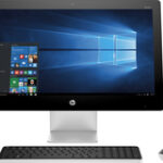 HP - Pavilion 23" Touch-Screen All-In-One - Intel Core i3 - 8GB Memory - 1TB Hard Drive - Black/White