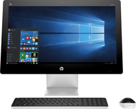 HP - Pavilion 23" Touch-Screen All-In-One - Intel Core i3 - 8GB Memory - 1TB Hard Drive - Black/White - Image 1