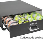 Keurig - Under-the-Brewer K-Cup Drawer - Black