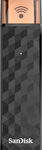 SanDisk - Connect 128GB USB 2.0 Type A Wireless Flash Drive - Black