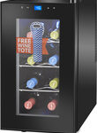 Insignia™ - 8-Bottle Wine Cooler with Wine Tote - Black