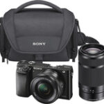 Sony - Alpha a6000 Mirrorless Camera with 16-50mm and 55-210mm Lens Kit - Black