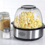Nostalgia Electrics - Stirring Popcorn Maker - Stainless Steel