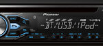 Pioneer - CD - Built-In Bluetooth - Apple® iPod®-Ready - In-Dash Deck with Detachable Faceplate and Remote - Blue