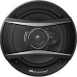 Pioneer - 6.5" 3-Way Car Speakers with Mica Matrix Cones (Pair) - Black