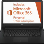 Dell - Inspiron 14" Laptop - Intel Celeron - 2GB Memory - 32GB eMMC Flash Memory - Black