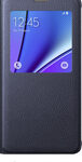 Samsung - S-View Case for Samsung Galaxy Note 5 Cell Phones - Blue/Black