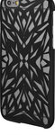 Christian Siriano - Hard Shell Case for Apple® iPhone® 6 Plus and 6s Plus - Black/Clear