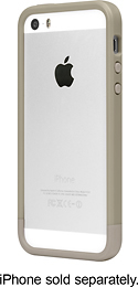 Incase - Frame Case for Apple® iPhone® 5 and 5s - Tan - Image 1