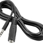 Insignia™ - 6' 3.5mm Mini Audio Extension Cable - Black