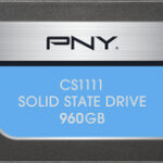 PNY - CS1100 960GB Internal SATA III Solid State Drive for Laptops - Black