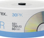 Memorex - CD Recordable Media - CD-R - 52x - 700 MB - 30 Pack Spindle