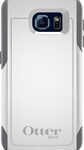 OtterBox - Commuter Series Case for Samsung Galaxy S6 Cell Phones - White/Gunmetal Gray
