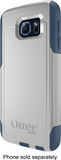 OtterBox - Commuter Series Case for Samsung Galaxy S6 Cell Phones - Sleet Gray/Dark Deep Water Blue - Image 1