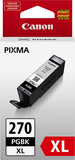 Canon - PGI-270XL Ink Cartridge - Black - Image 1
