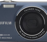 Fujifilm - JX665 16.0-Megapixel Digital Camera - Indigo Blue