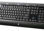 AZIO - Large Print 3-Color Keyboard - Black