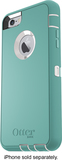 OtterBox - Defender Series Case for Apple® iPhone® 6 Plus and 6s Plus - Whisper White/Light Teal - Image 1