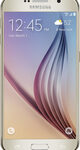 Samsung - Galaxy S6 4G LTE with 64GB Memory Cell Phone - Gold (Verizon Wireless)