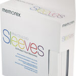 Memorex - 50-Pack White CD/DVD Sleeves - White