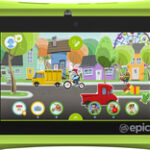 LeapFrog - Epic - 7" - Kids' Learning Tablet - 16GB - Black/Green
