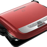 George Foreman - Evolve Countertop Indoor Electric Grill - Red