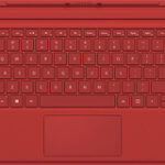 Microsoft - Surface Pro Type Cover - Red