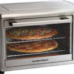 Hamilton Beach - Countertop Convection and Rotisserie Oven - Brushed Metal