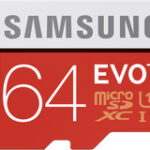 Samsung - EVO+ 64GB microSDHC Class 10 UHS-1 Memory Card - Red/White