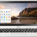 Acer - 11.6" Touch-Screen Chromebook - Intel Celeron - 2GB Memory - 32GB Solid State Drive - Moonstone White